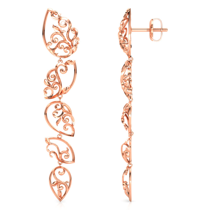 Raindrop Filigree Drop Earrings Raindrop Filigree Drop Earrings