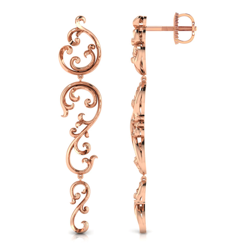 Ornate Filigree Drop Earrings Ornate Filigree Drop Earrings