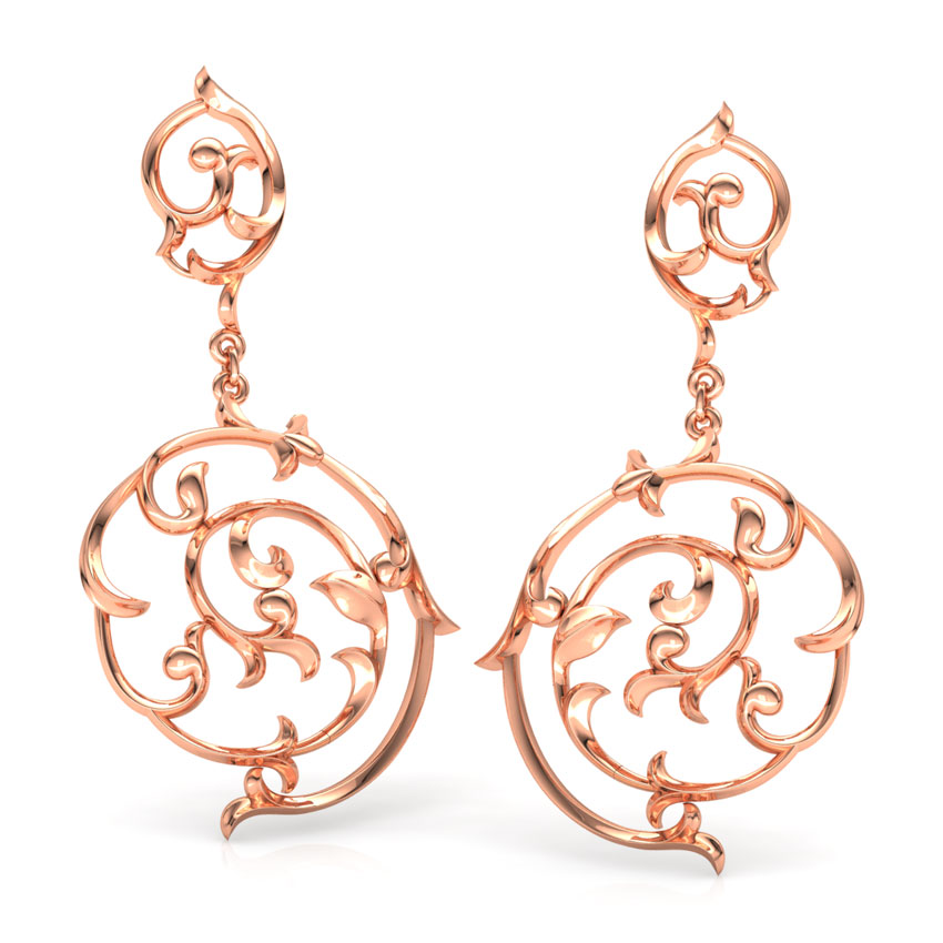 Twain Filigree Drop Earrings