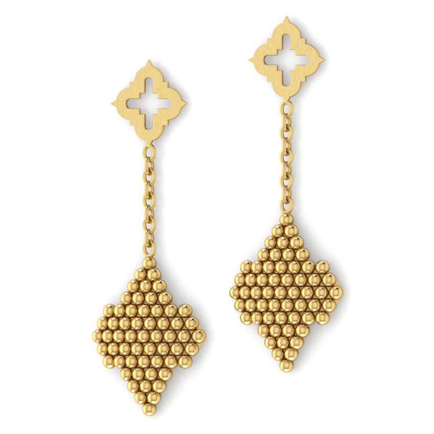 Dainty Jharokha Drop Earrings Dainty Jharokha Drop Earrings