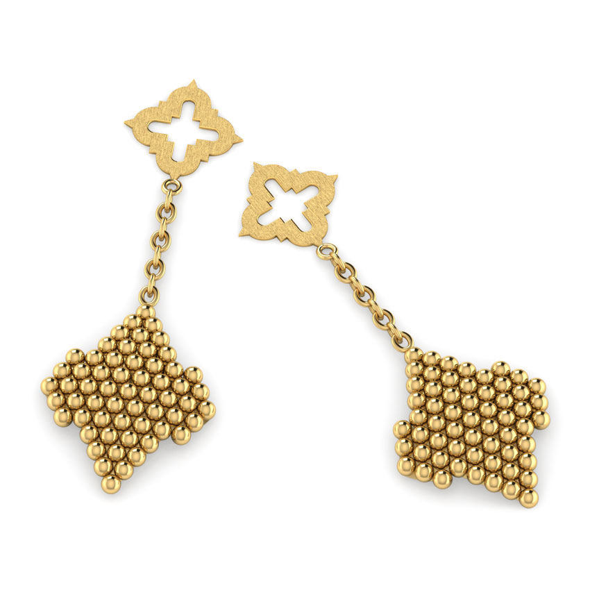 Dainty Jharokha Drop Earrings Dainty Jharokha Drop Earrings