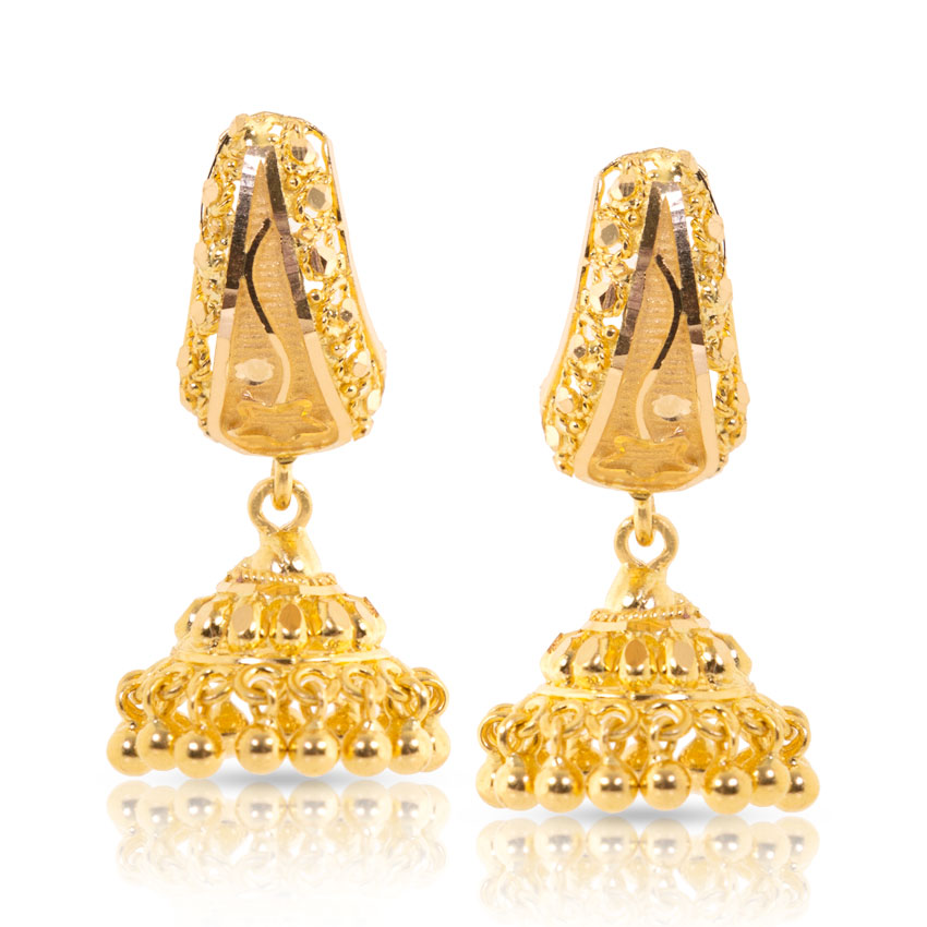 Domed Jhumkas