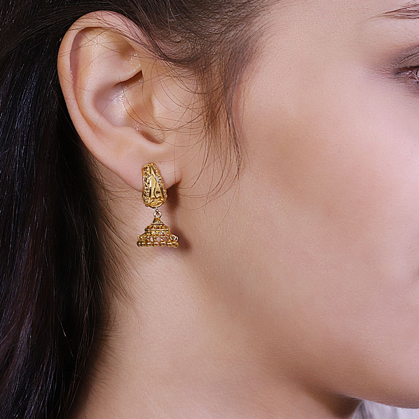 Domed Jhumkas