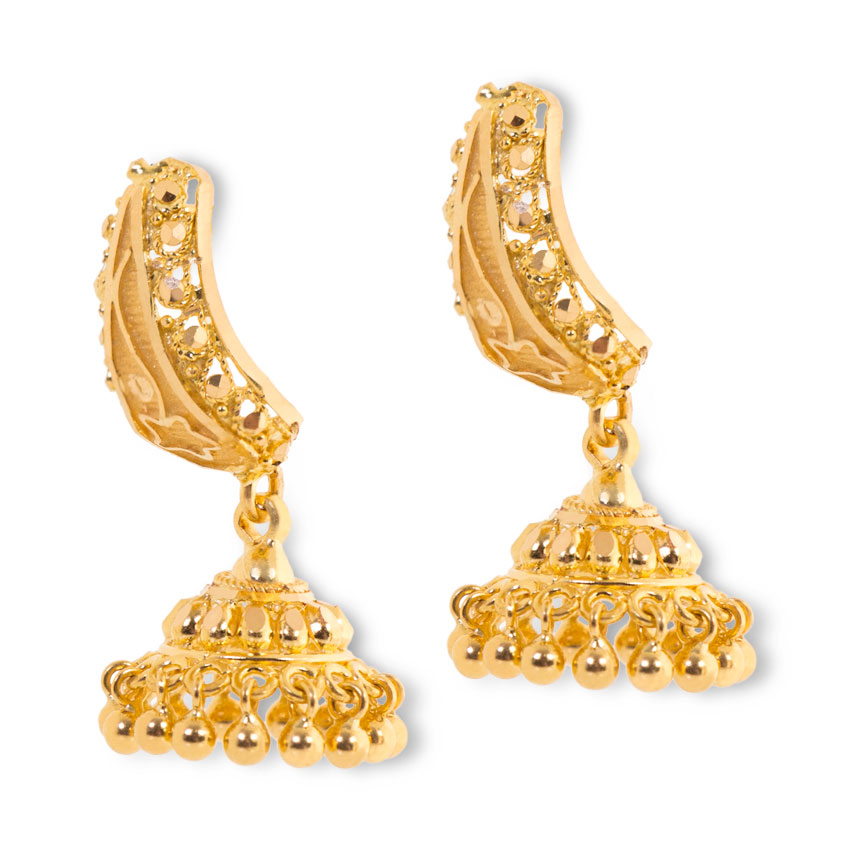 Domed Jhumkas
