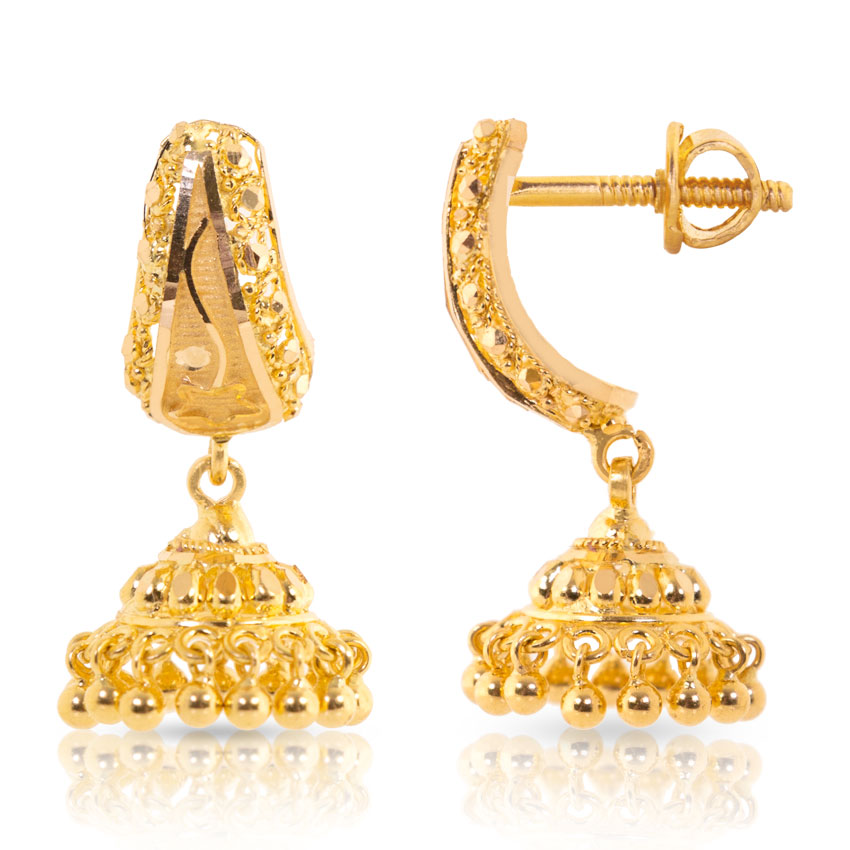 Domed Jhumkas