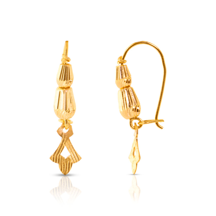 Chime Textured Drop Earrings