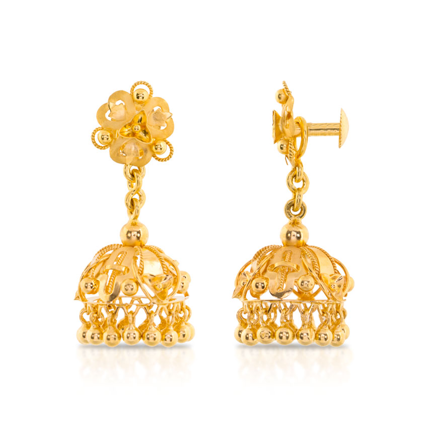 Neelam Multi-Style Jhumkas Neelam Multi-Style Jhumkas