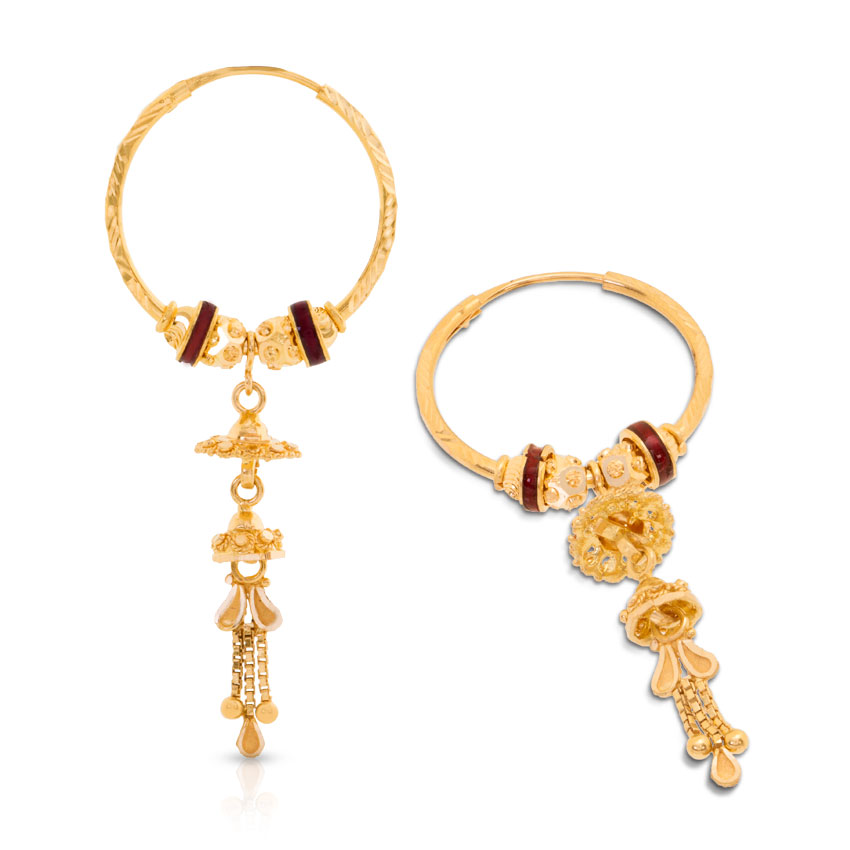 Layered Hoop Earrings