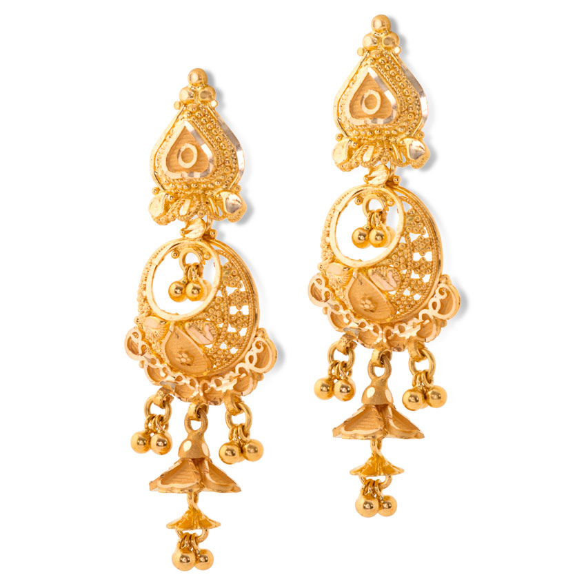 Taruni Floral Chand Bali