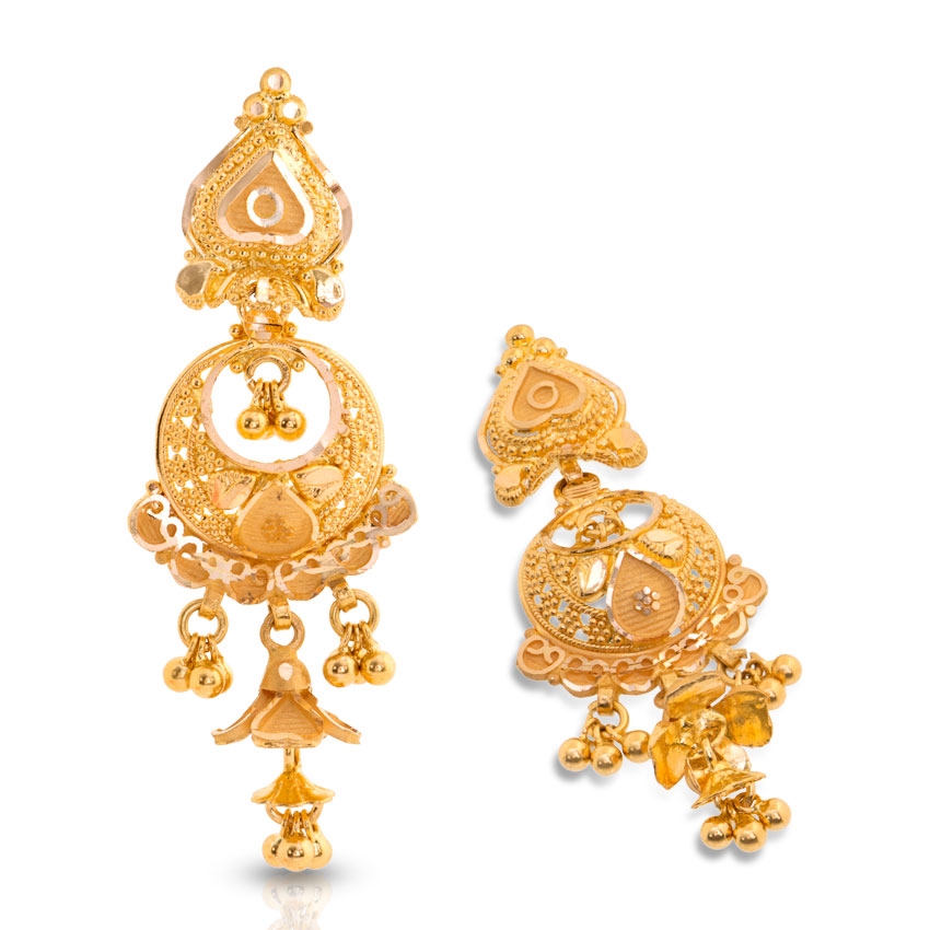 Taruni Floral Chand Bali