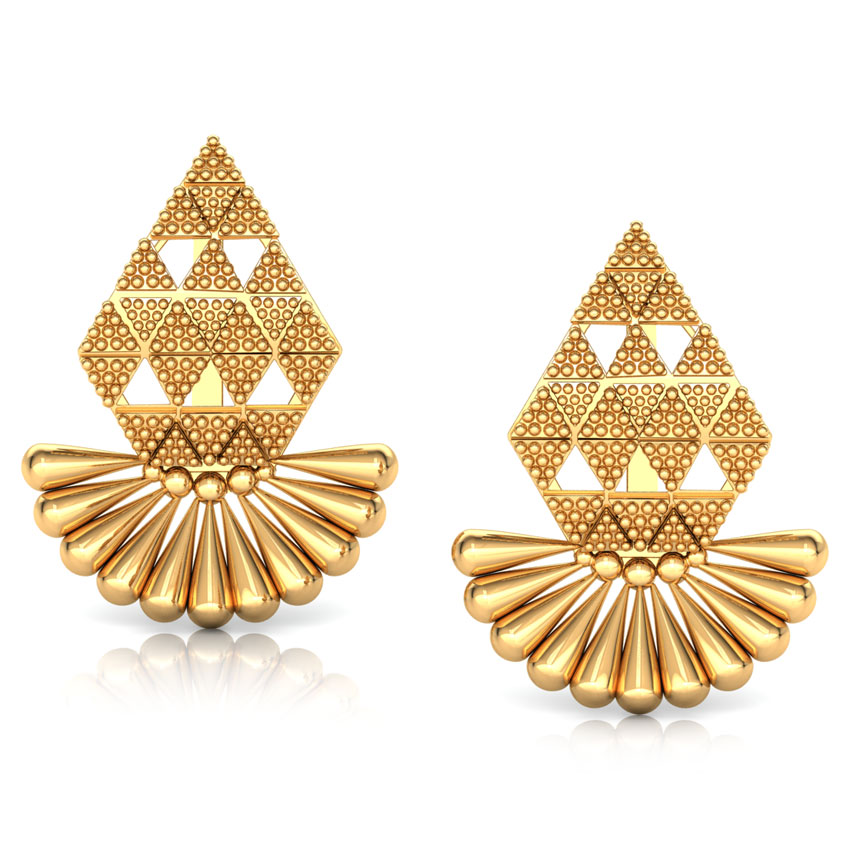 Miligrain Stud Earrings