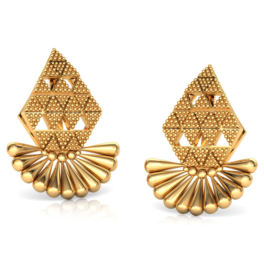 Miligrain Stud Earrings