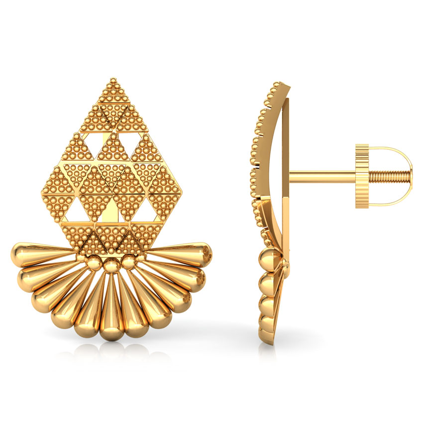 Miligrain Stud Earrings