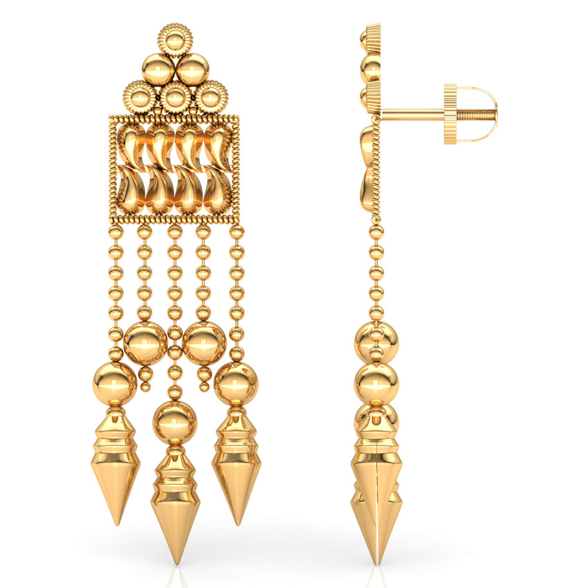 Allure Curves Drop Earrings Allure Curves Drop Earrings