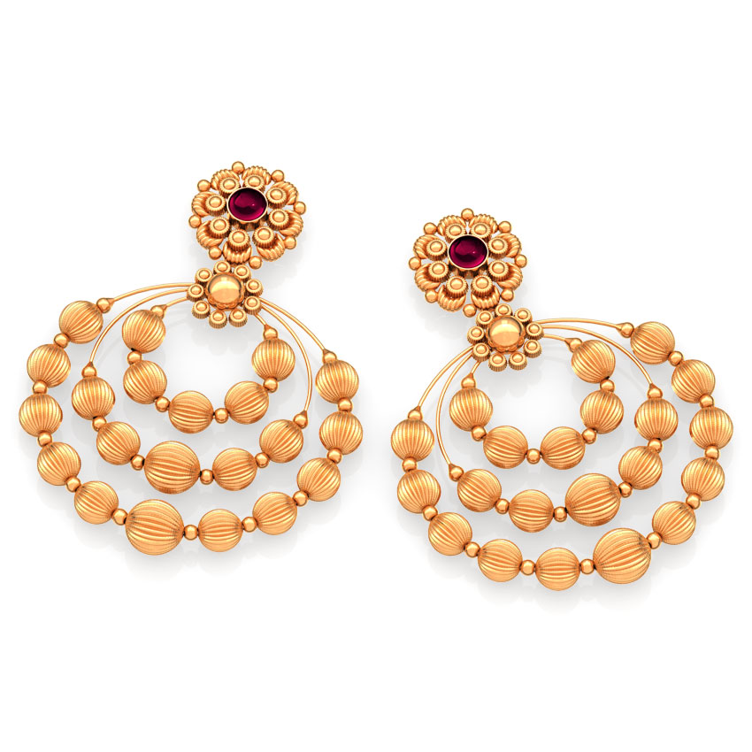Risha Gold Chand Bali Risha Gold Chand Bali