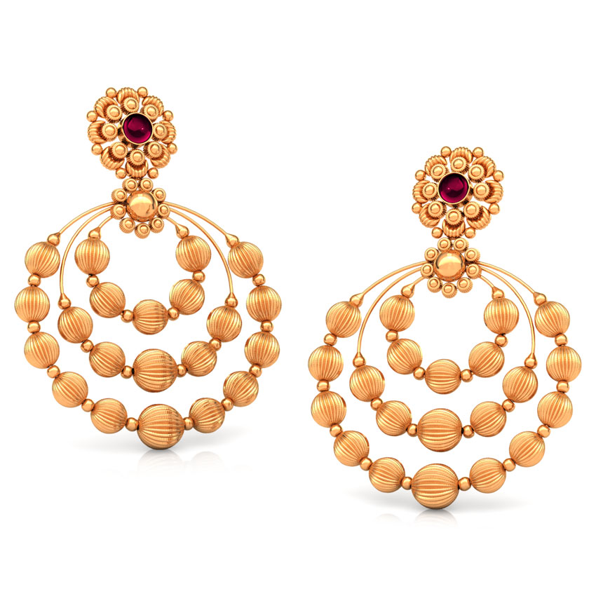 Risha Gold Chand Bali Risha Gold Chand Bali