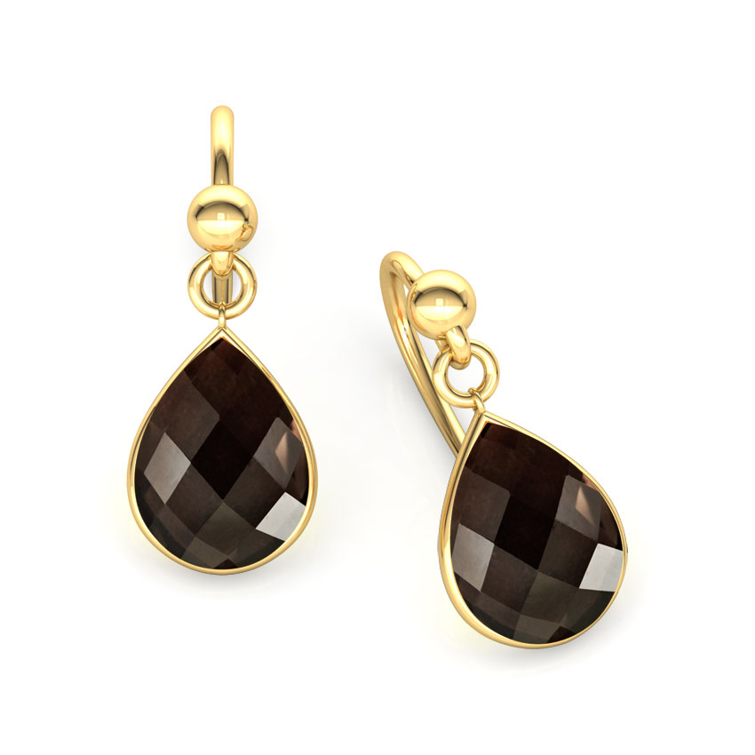Classic Onyx Gemstone Drop Earrings Classic Onyx Gemstone Drop Earrings