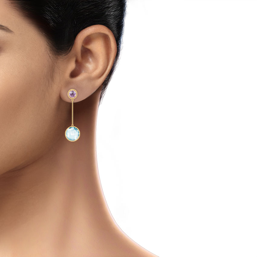 Grace Orb Drop Earrings Grace Orb Drop Earrings