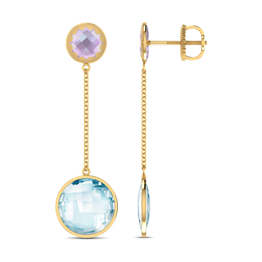Grace Orb Drop Earrings Grace Orb Drop Earrings