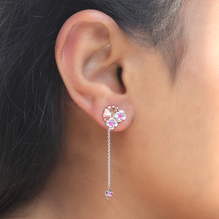 Trisha Floral Drop Earrings