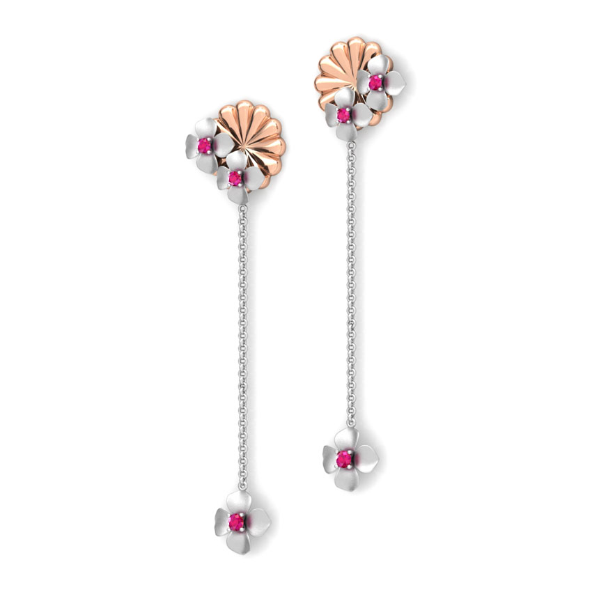 Trisha Floral Drop Earrings