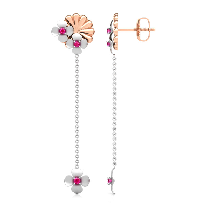 Trisha Floral Drop Earrings