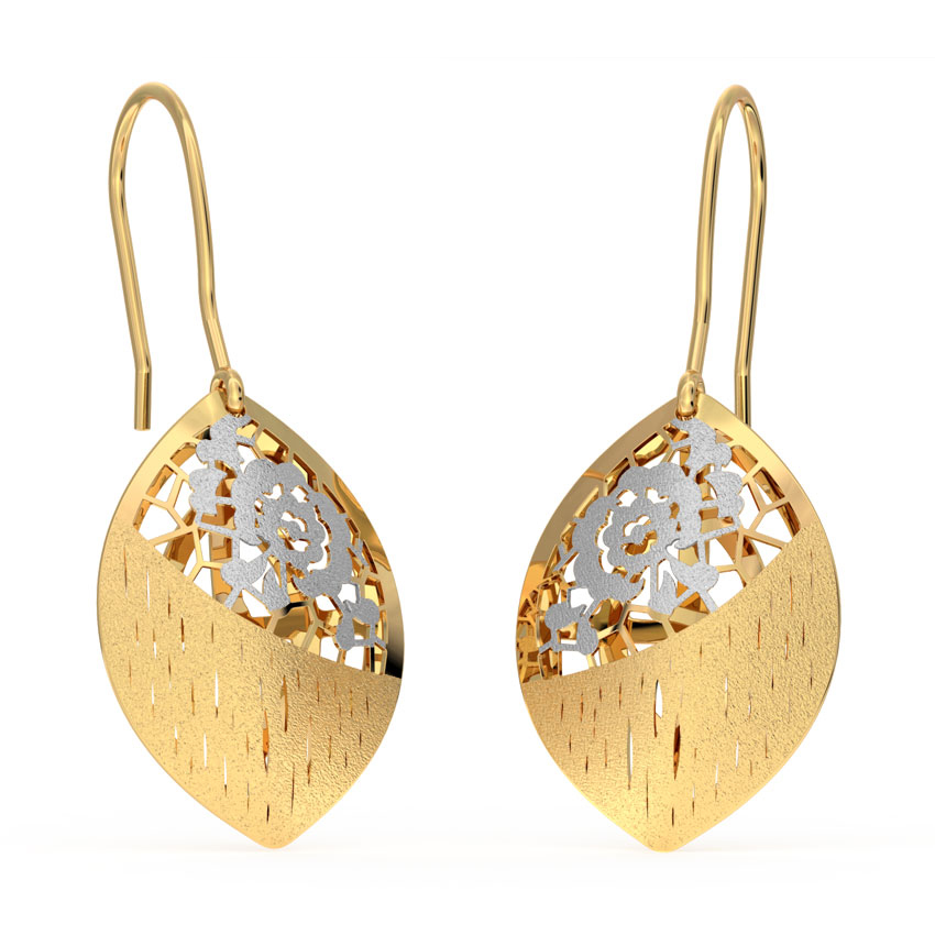 Marquise Cutout Drop Earrings