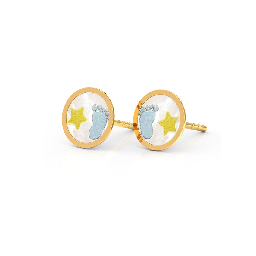 Baby Steps Stud Earrings