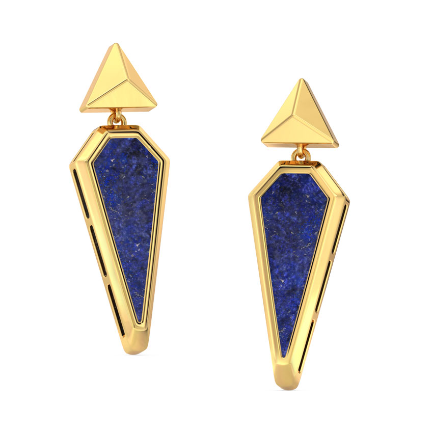 We Lapis Drop Earrings