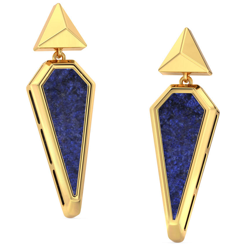 We Lapis Drop Earrings We Lapis Drop Earrings