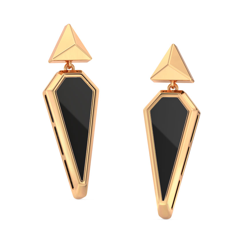 We Onyx Drop Earrings