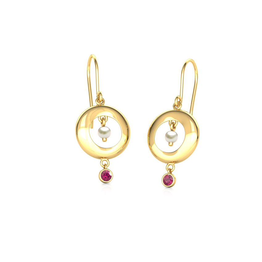 Elsa Encircle Drop Earrings