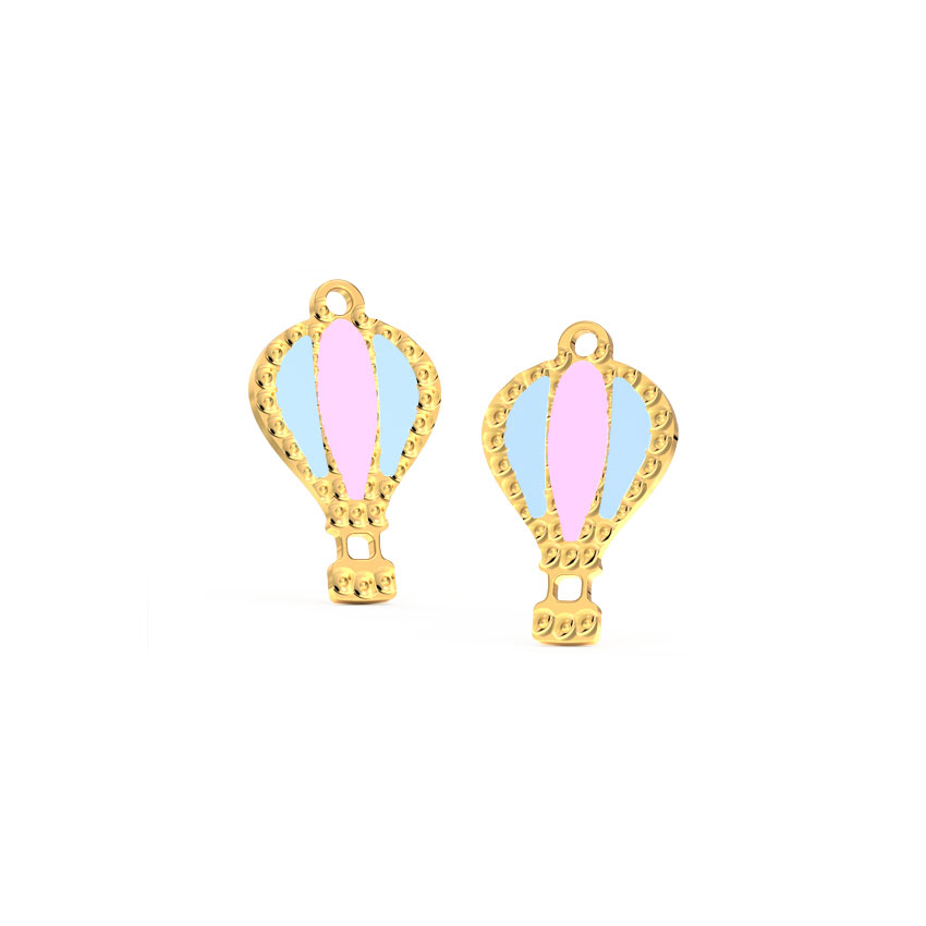 Hot Air Balloon Stud Earrings