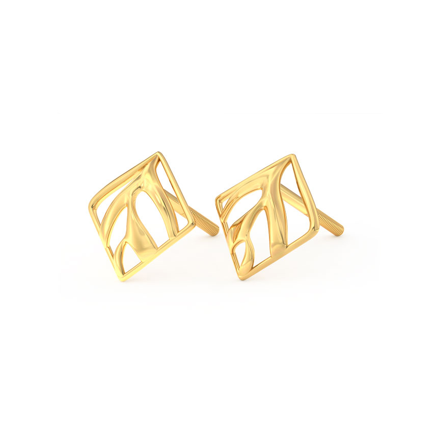 Swerve Quad Stud Earrings
