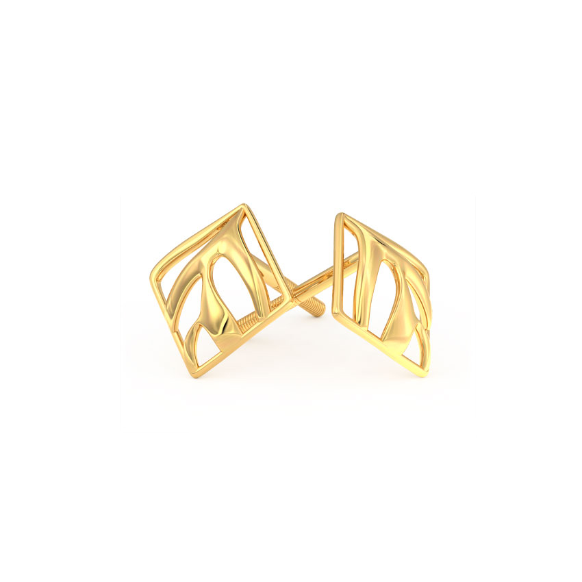 Swerve Quad Stud Earrings