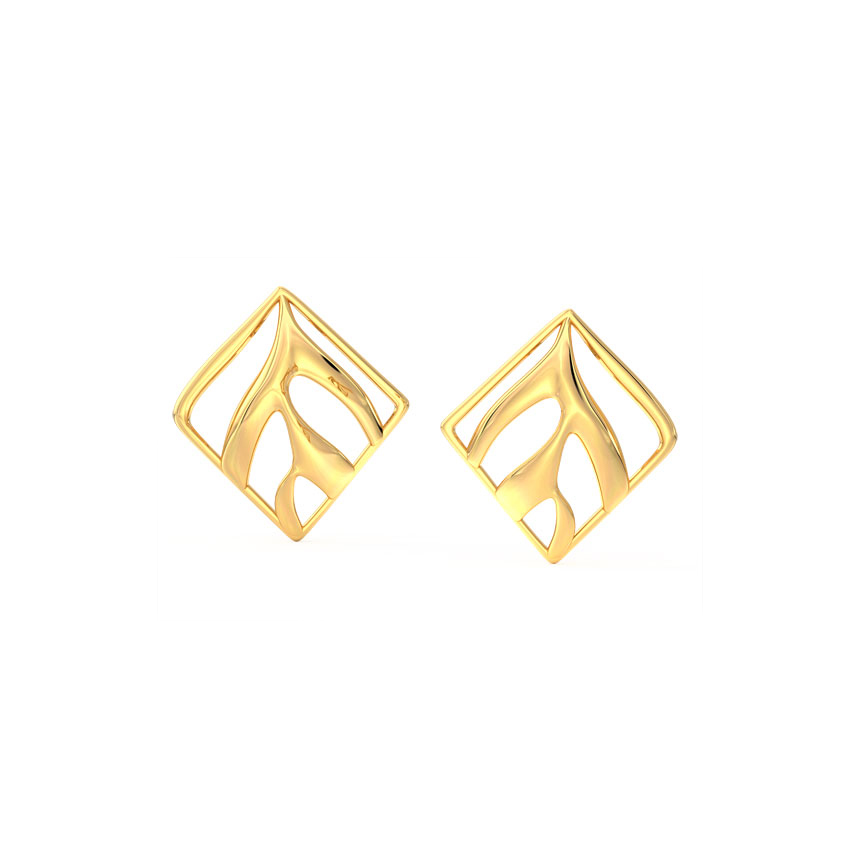 Swerve Quad Stud Earrings
