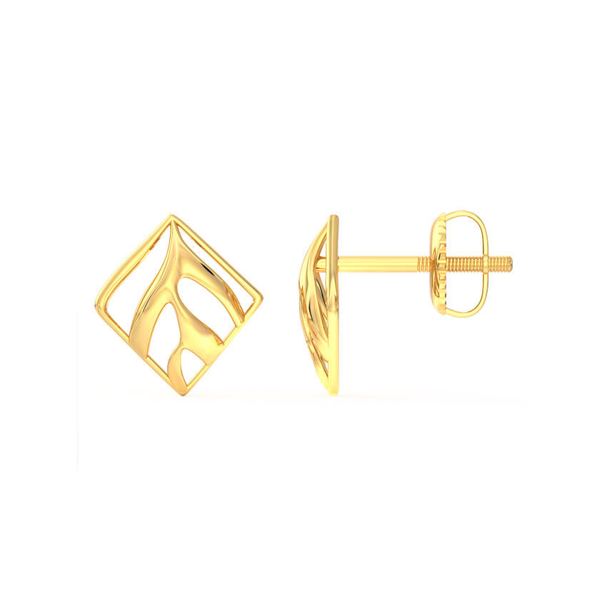 Swerve Quad Stud Earrings