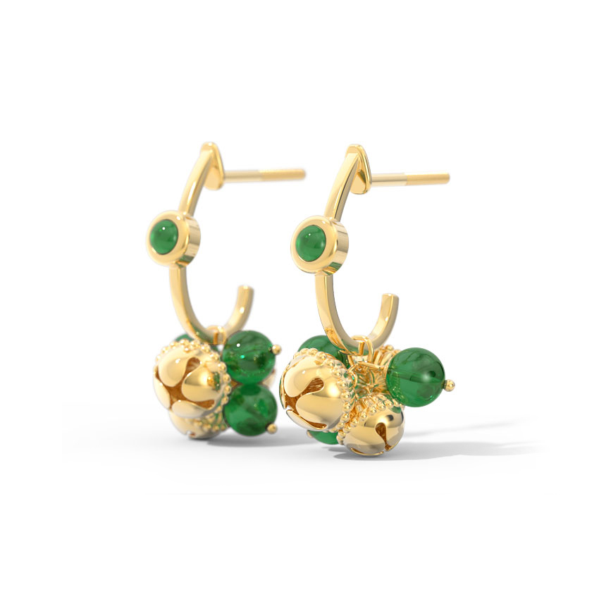 Protima Gold Drop Earrings
