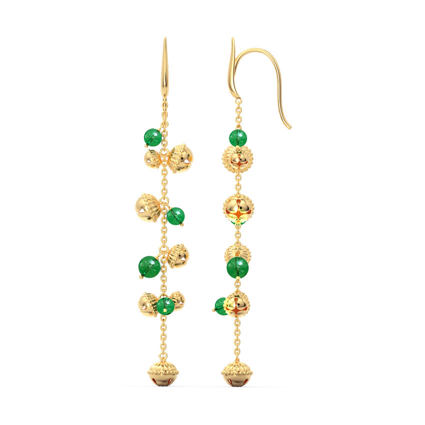 Viji Gold Drop Earrings
