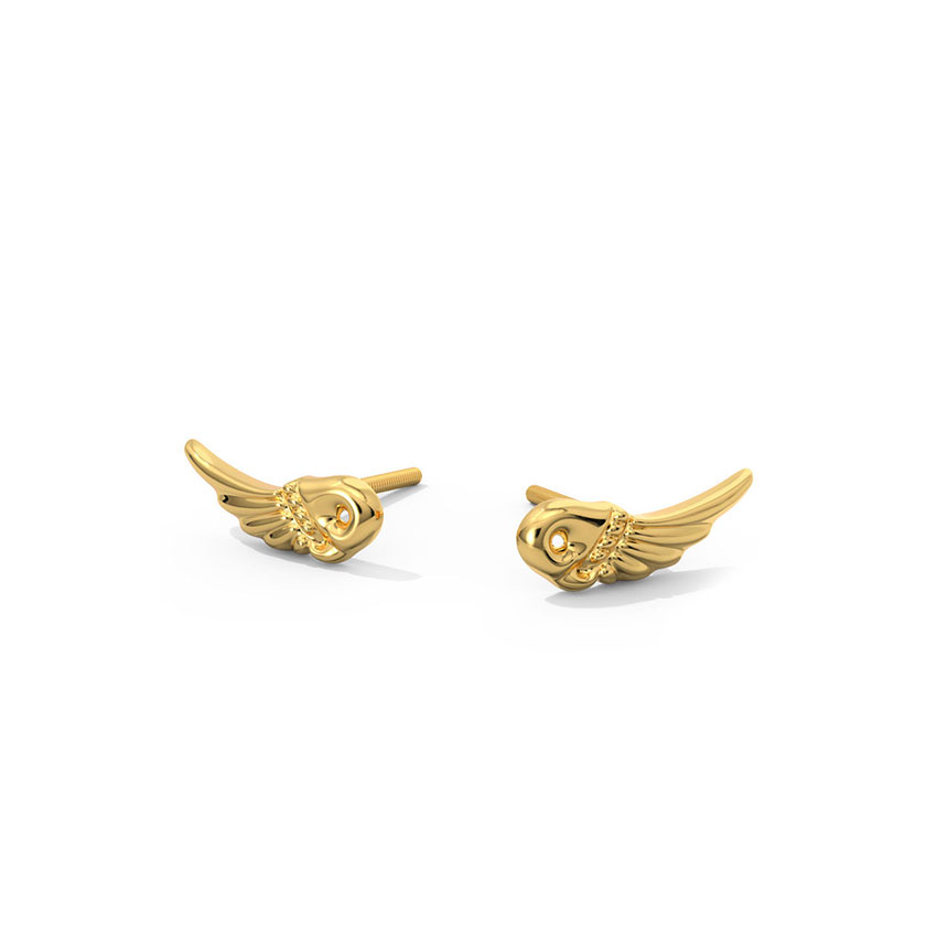 Adya Gold Stud Earrings