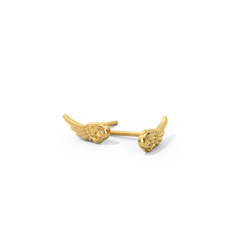 Adya Gold Stud Earrings