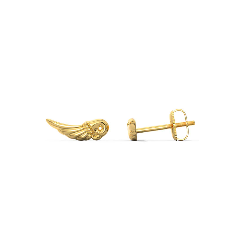 Adya Gold Stud Earrings