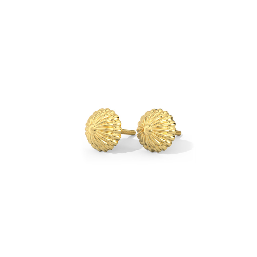 18 karat deals gold earrings studs