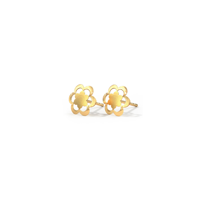 Blossom Cutout Kids' Earrings
