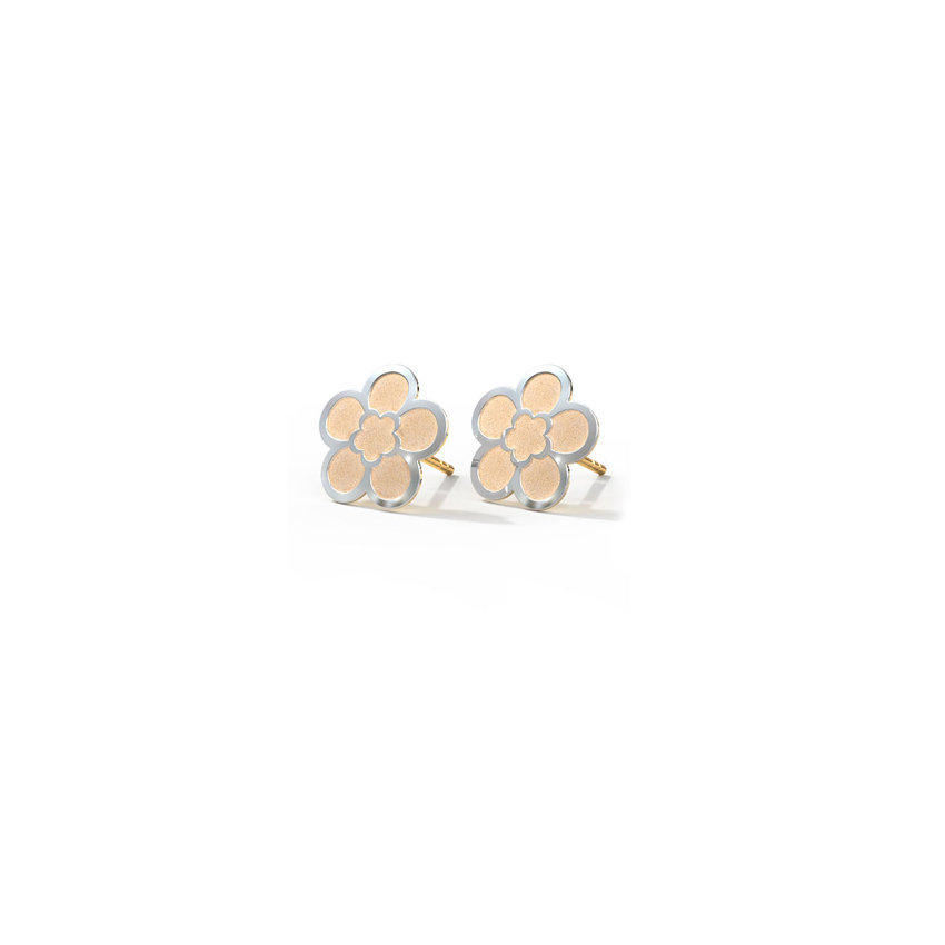 Pretty Flower Stud Earrings