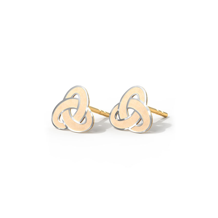 Tangled Stud Earrings