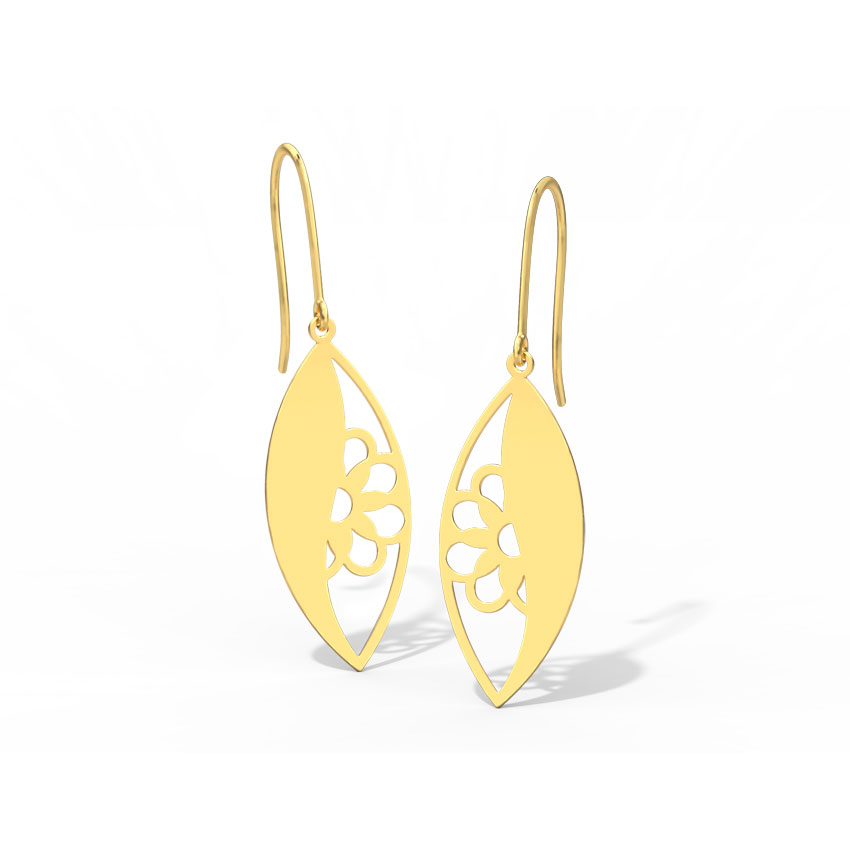 Deena Cutout Drop Earrings