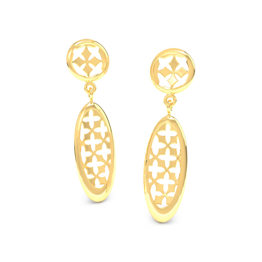 Emma Cutout Drop Earrings