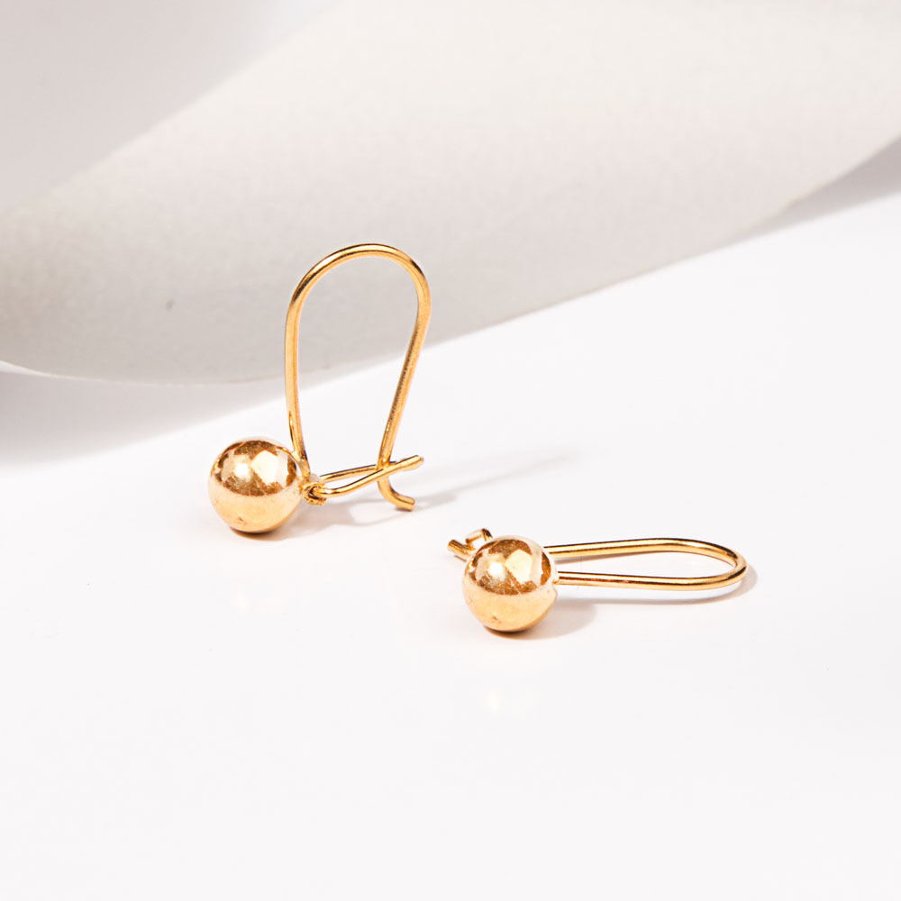Daani Gold Drop Earrings