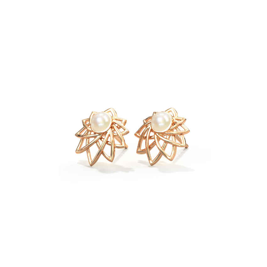 Genna Ray Pearl Stud Earrings